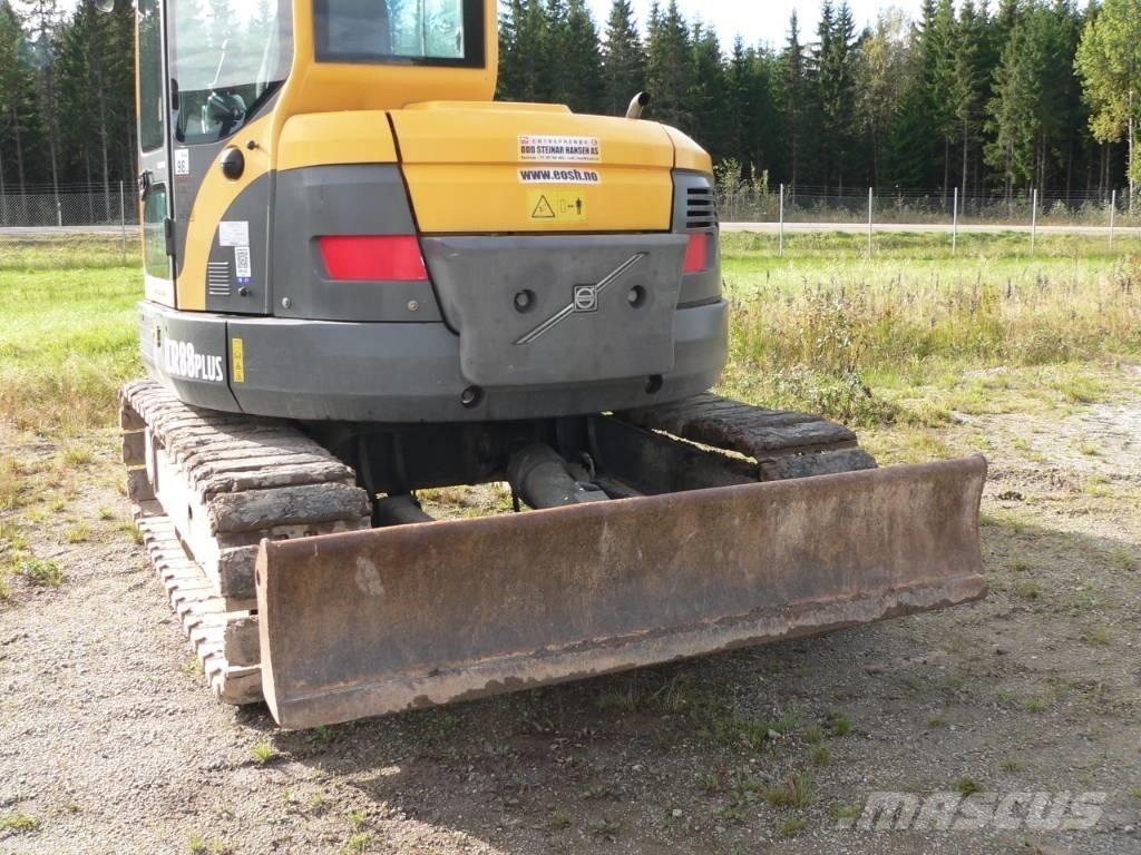 Volvo ECR 88 PLUS Vidutinės galios ekskavatoriai 7-12 t