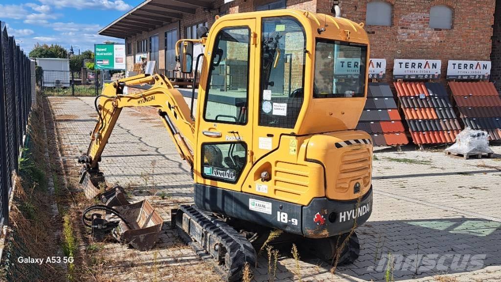Hyundai Robex 18-9 Mini ekskavatoriai < 7 t