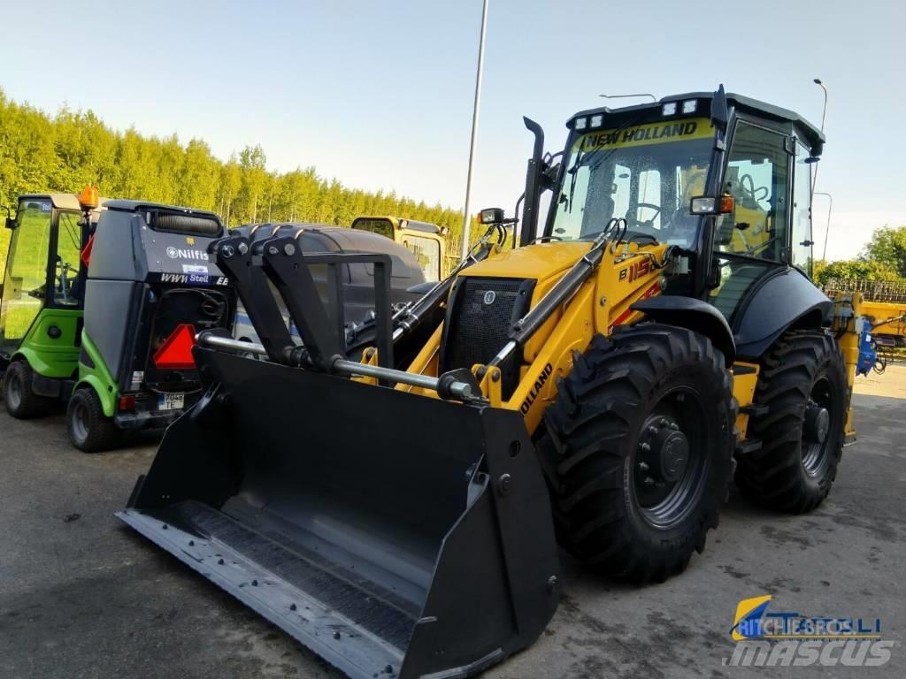 New Holland B 115 D Ekskavatoriniai krautuvai