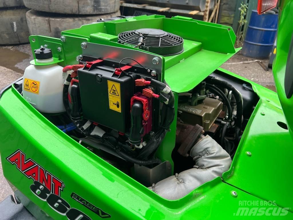 Avant 860 i Naudoti ratiniai krautuvai