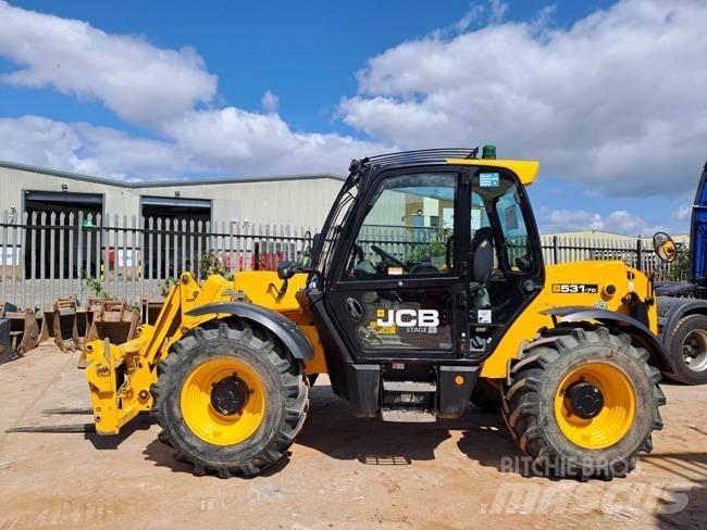JCB 531-70 Teleskopiniai krautuvai