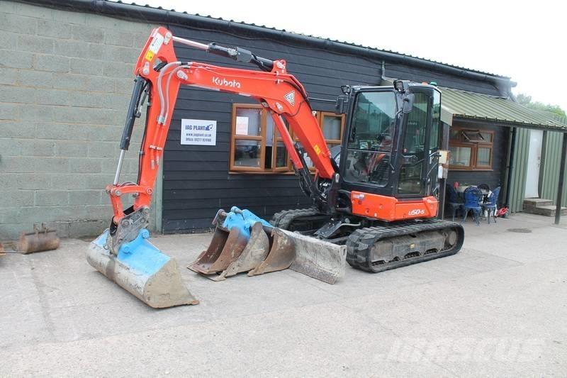 Kubota U 50-5 Mini ekskavatoriai < 7 t