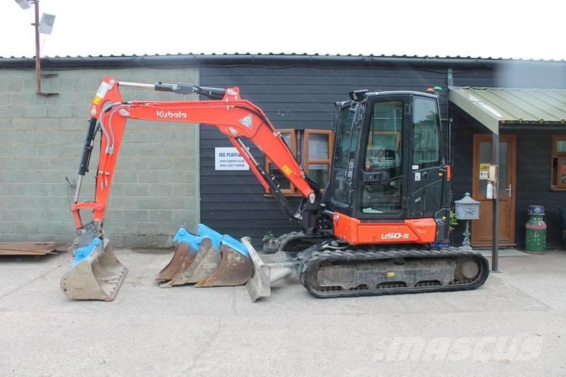 Kubota U 50-5 Mini ekskavatoriai < 7 t