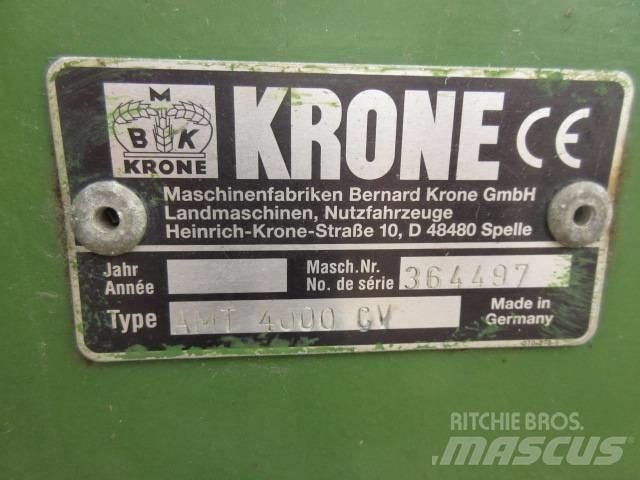 Krone AMC 4000 CV Šienapjovės