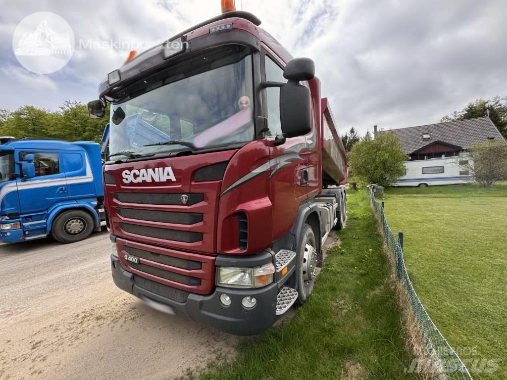 Scania G 400 Savivarčių priekabų vilkikai