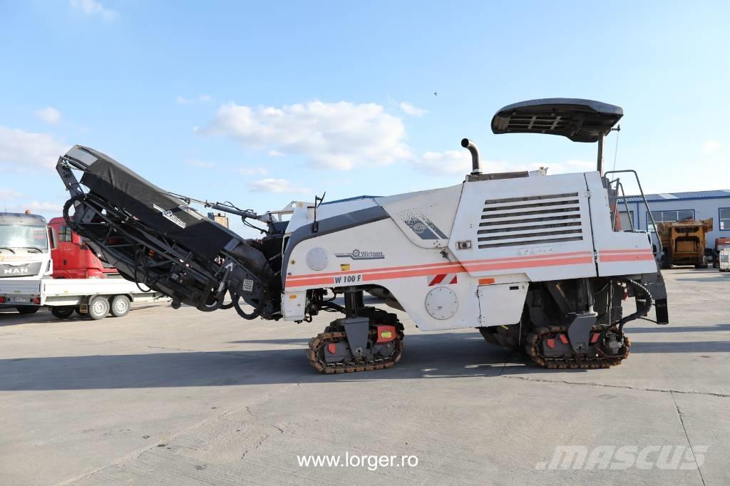 Wirtgen W 100 F Asfalto šalto frezavimo technika