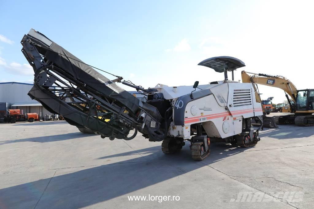 Wirtgen W 100 F Asfalto šalto frezavimo technika