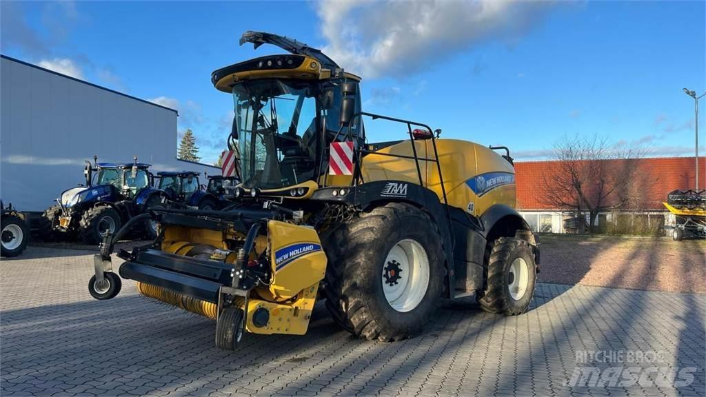 New Holland FR 550 Pašarų ruošimo technika
