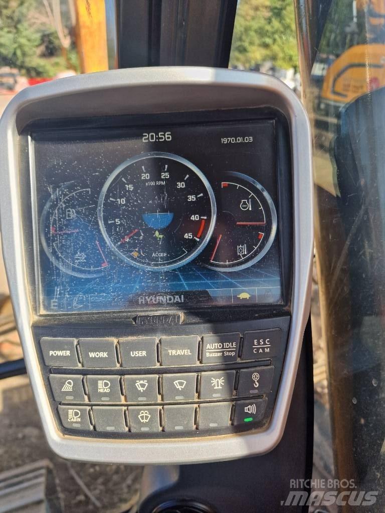 Hyundai HX 145 LCR Vikšriniai ekskavatoriai