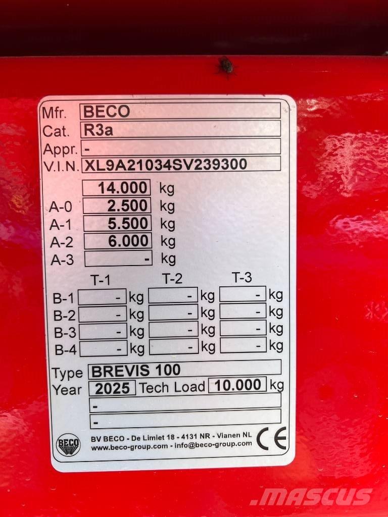 Beco brevis 100 Transportas - Kita