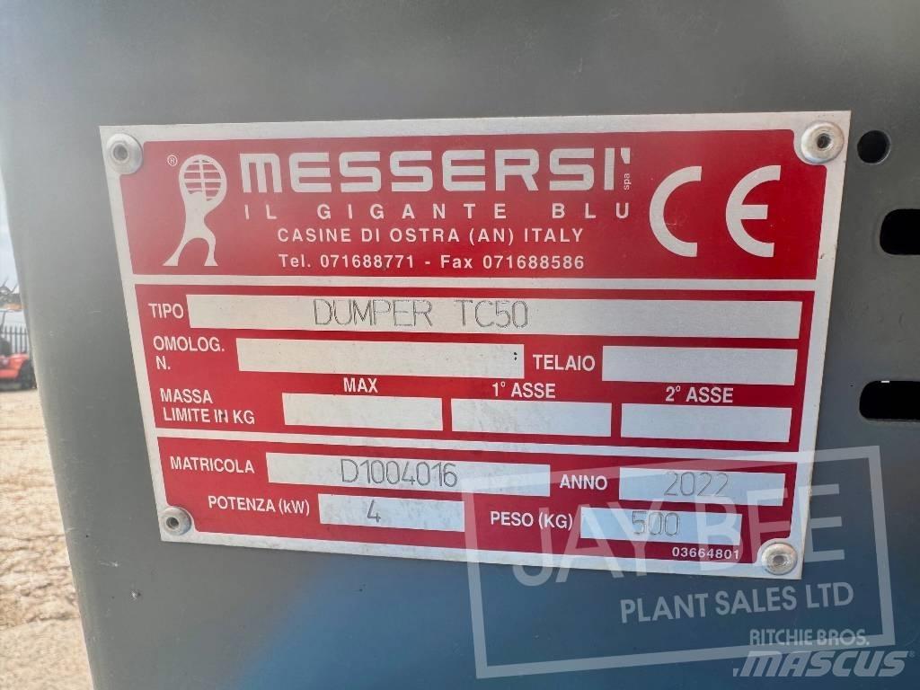 Messersi TC50 Vikšrinė savivartė technika