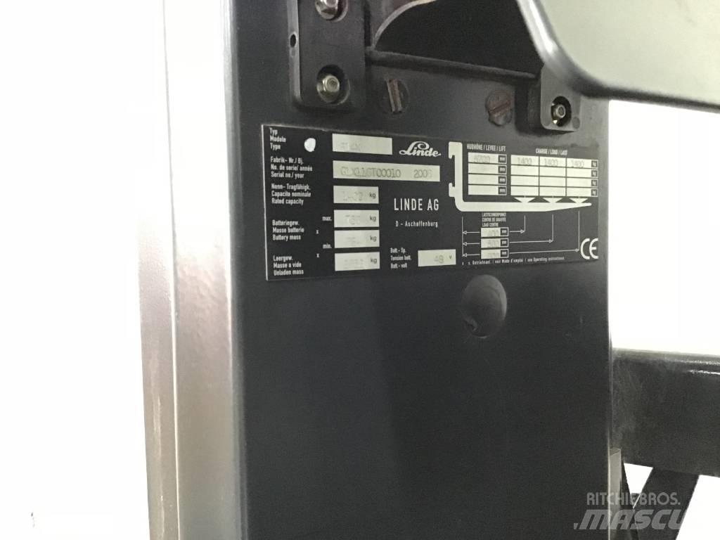 Linde R14 Šakiniai krautuvai su prailgintu keltuvu