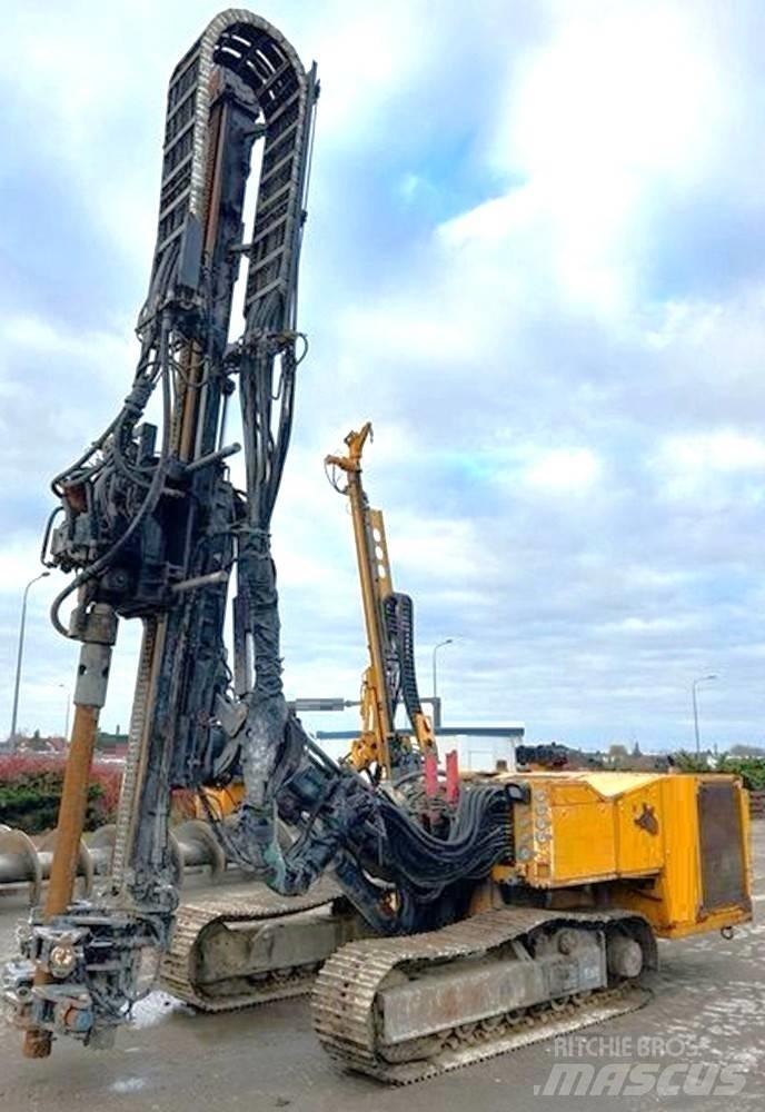 Hütte HBR 608 Polių kalimo technika