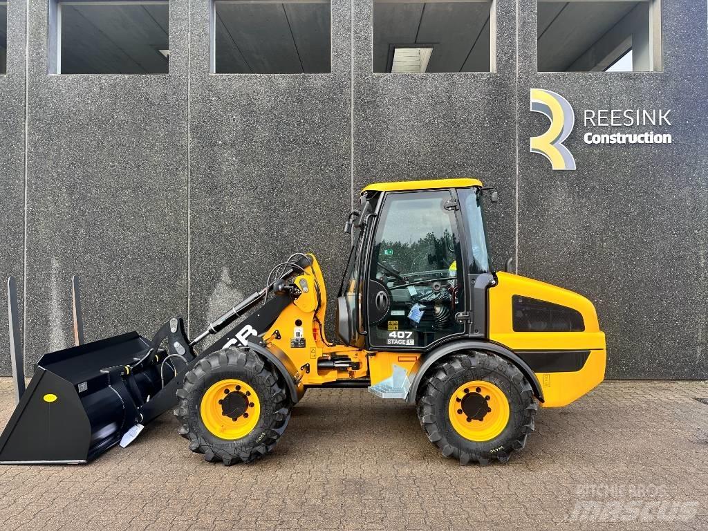 JCB 407 Naudoti ratiniai krautuvai