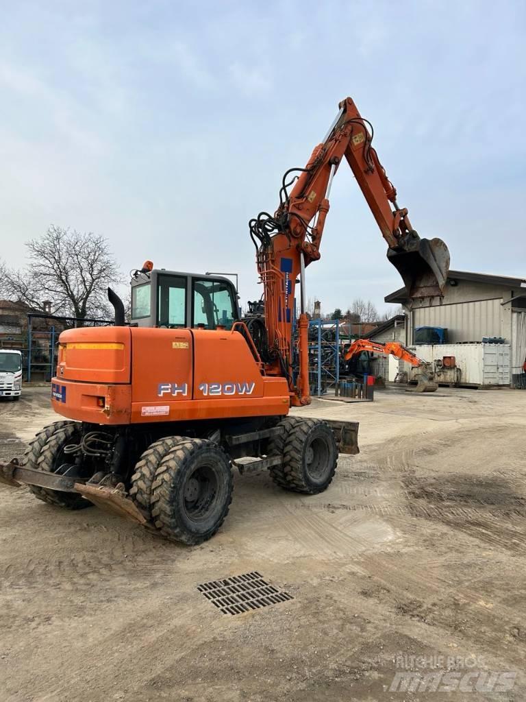 Fiat-Hitachi fh 120 Ratiniai ekskavatoriai