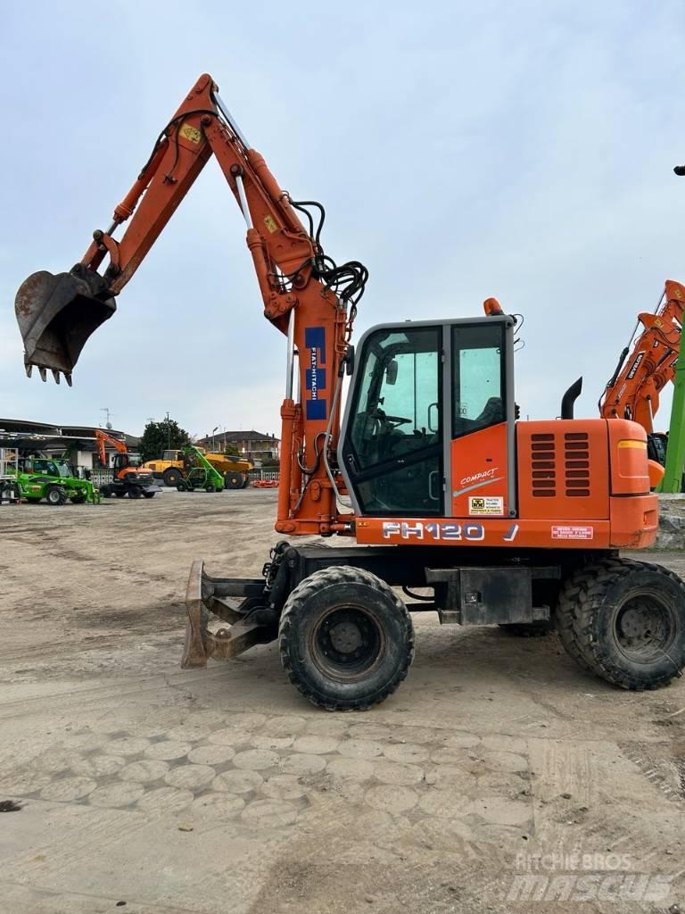 Fiat-Hitachi fh 120 Ratiniai ekskavatoriai