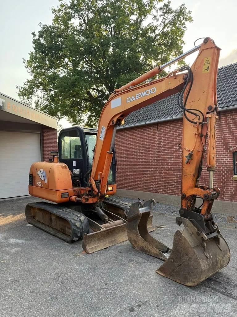 Daewoo 55-V Mini ekskavatoriai < 7 t
