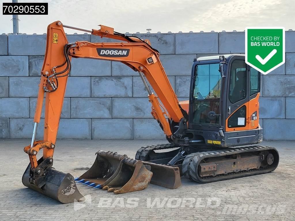 Doosan DX63-3 Mini ekskavatoriai < 7 t