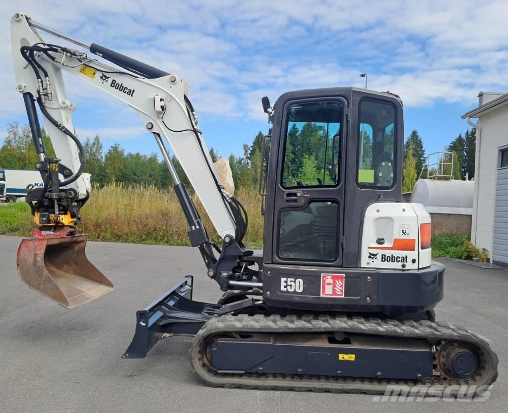 Bobcat E 50 Mini ekskavatoriai < 7 t