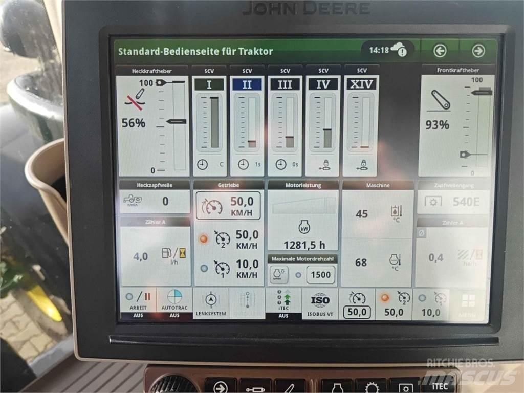 John Deere 6R 250 Traktoriai