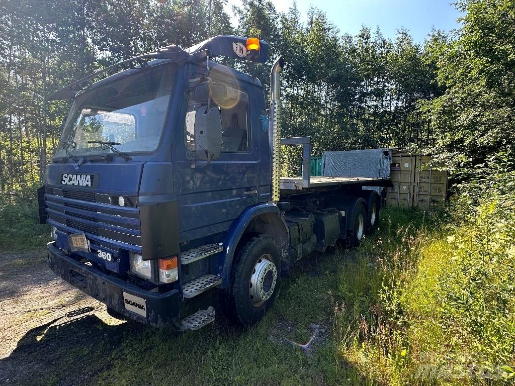 Scania 113 Sunkvežimiai su keliamuoju kabliu