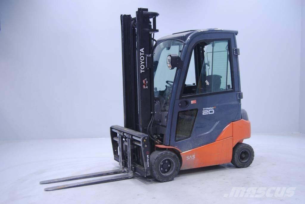Toyota 8FBMK20T Elektriniai šakiniai krautuvai