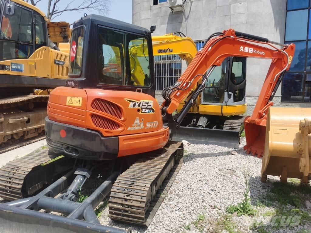 Kubota KX 155 Vikšriniai ekskavatoriai
