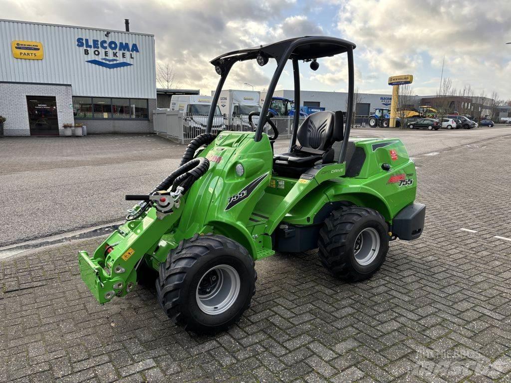 Avant 755I TDL Naudoti ratiniai krautuvai