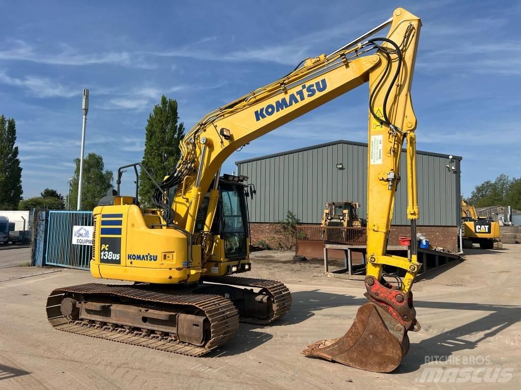 Komatsu PC 138 Vikšriniai ekskavatoriai