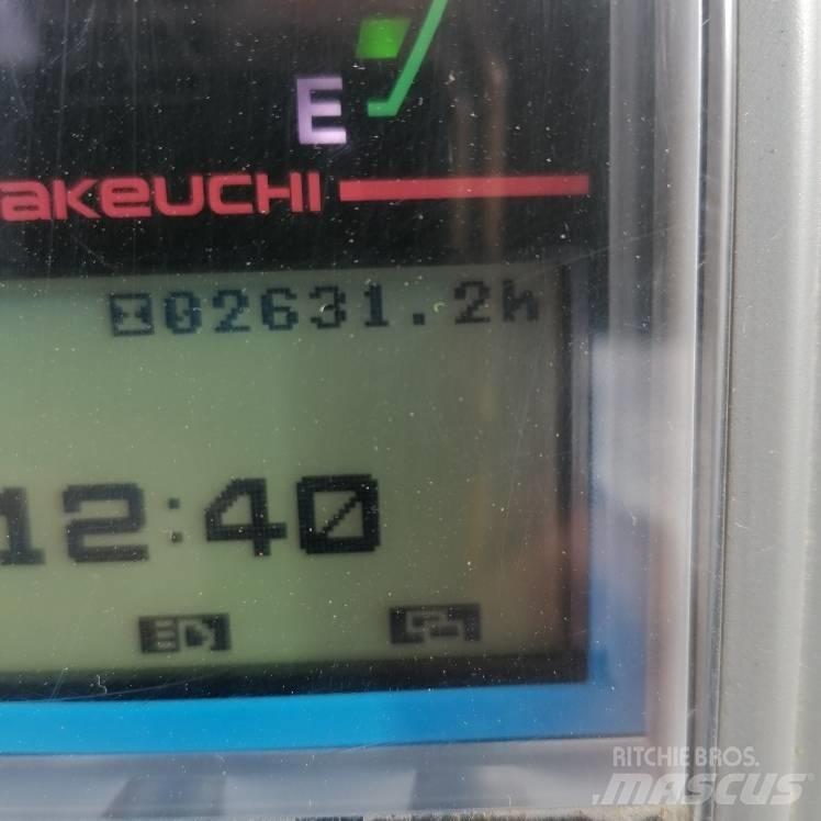 Takeuchi TB216 Mini ekskavatoriai < 7 t