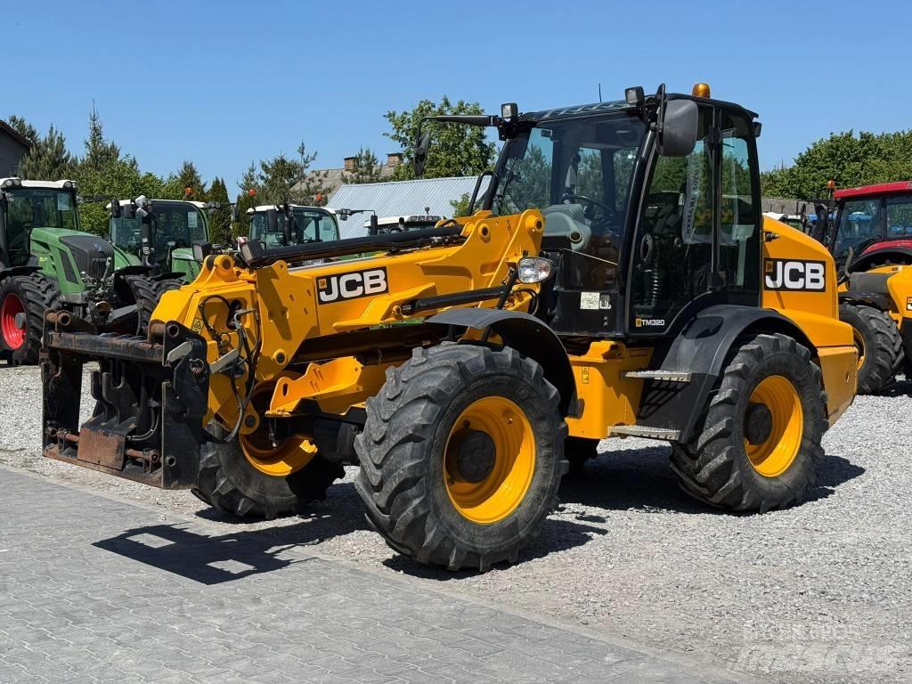 JCB TM 320 Teleskopiniai krautuvai žemės ūkiui