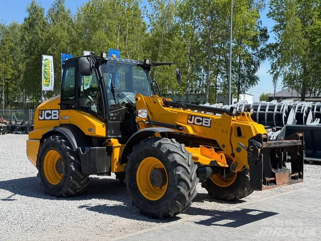 JCB TM 320 Teleskopiniai krautuvai žemės ūkiui