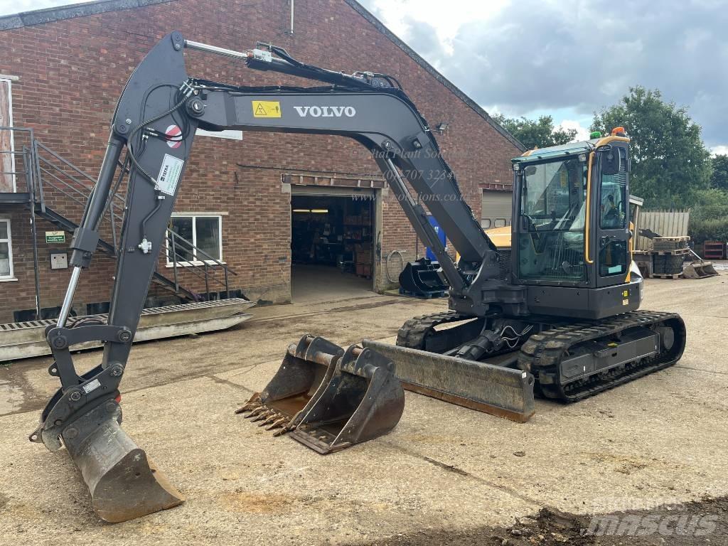Volvo ECR 88 D PRO Vidutinės galios ekskavatoriai 7-12 t