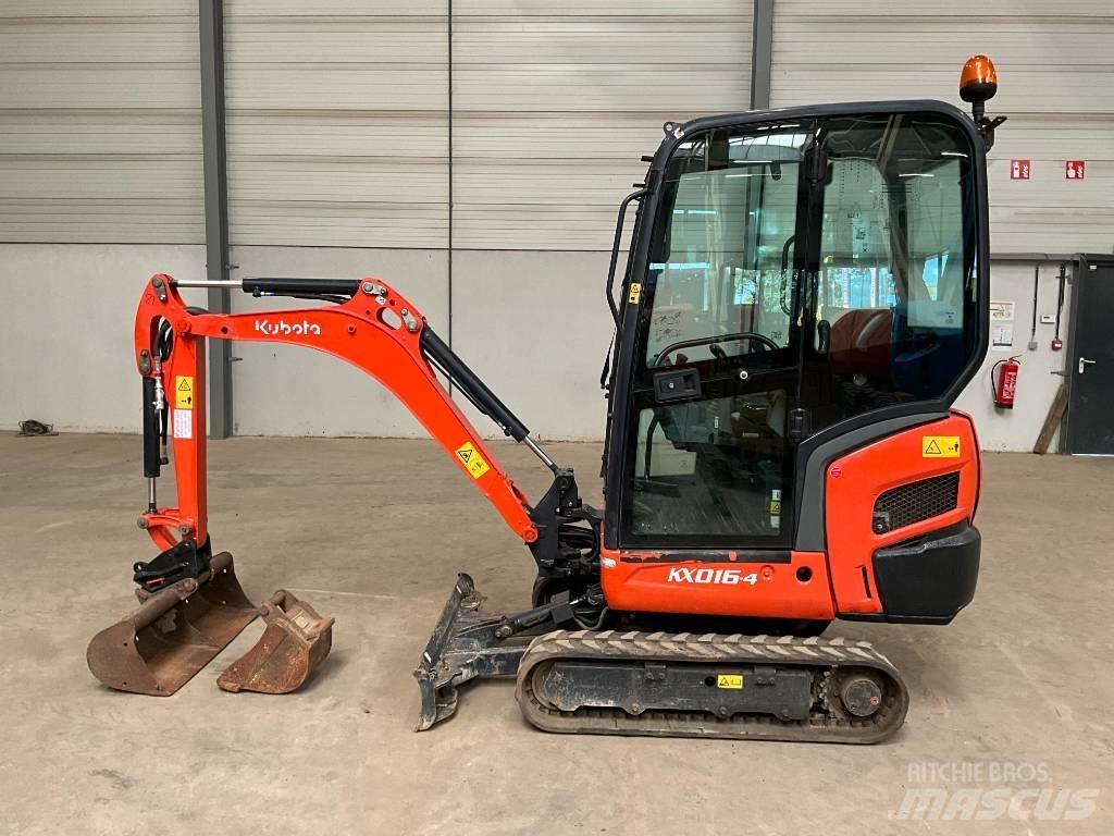 Kubota KX 016-4 Mini ekskavatoriai < 7 t