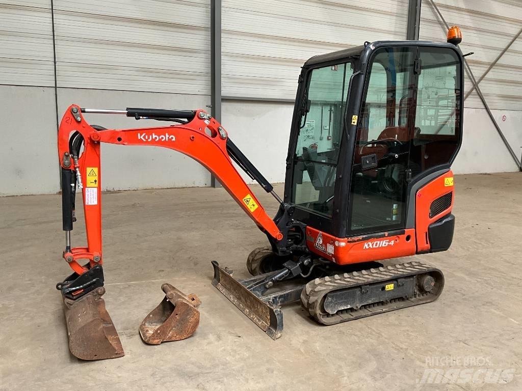 Kubota KX 016-4 Mini ekskavatoriai < 7 t
