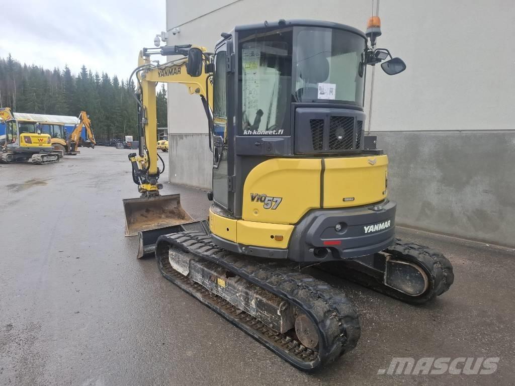 Yanmar Vio 57-6A Mini ekskavatoriai < 7 t