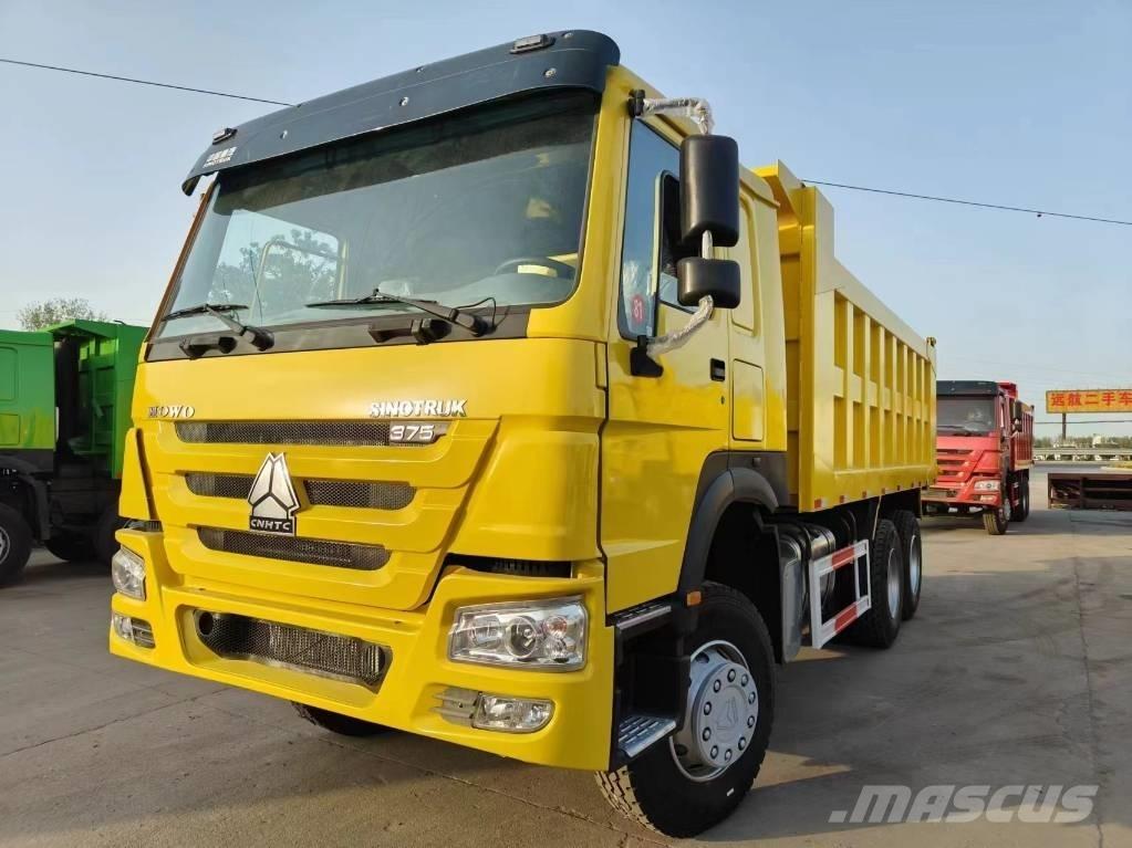 Howo 375 6x4 Savivarčių priekabų vilkikai