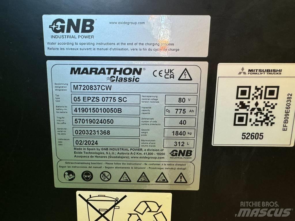 Mitsubishi FB35AN Elektriniai šakiniai krautuvai