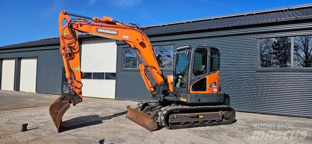Doosan DX 85r -3 Vidutinės galios ekskavatoriai 7-12 t