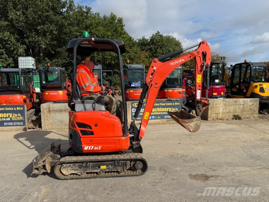 Kubota U 17-3 Mini ekskavatoriai < 7 t