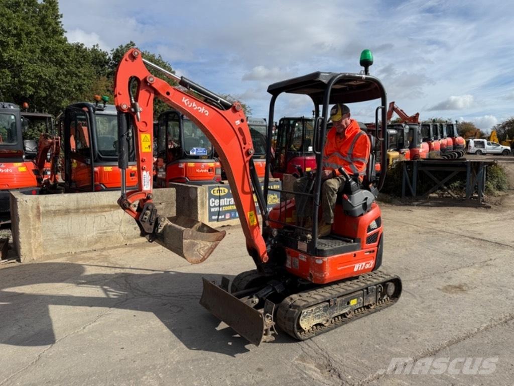 Kubota U 17-3 Mini ekskavatoriai < 7 t