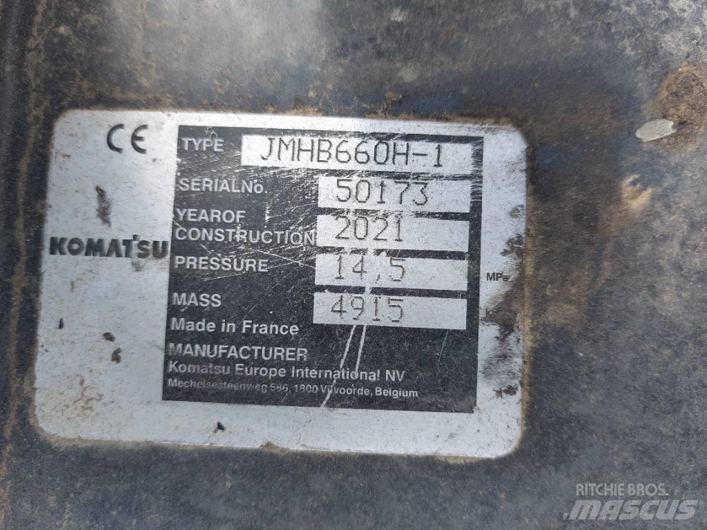 Komatsu JTHB660H-1 Hidrauliniai kūjai / Trupintuvai