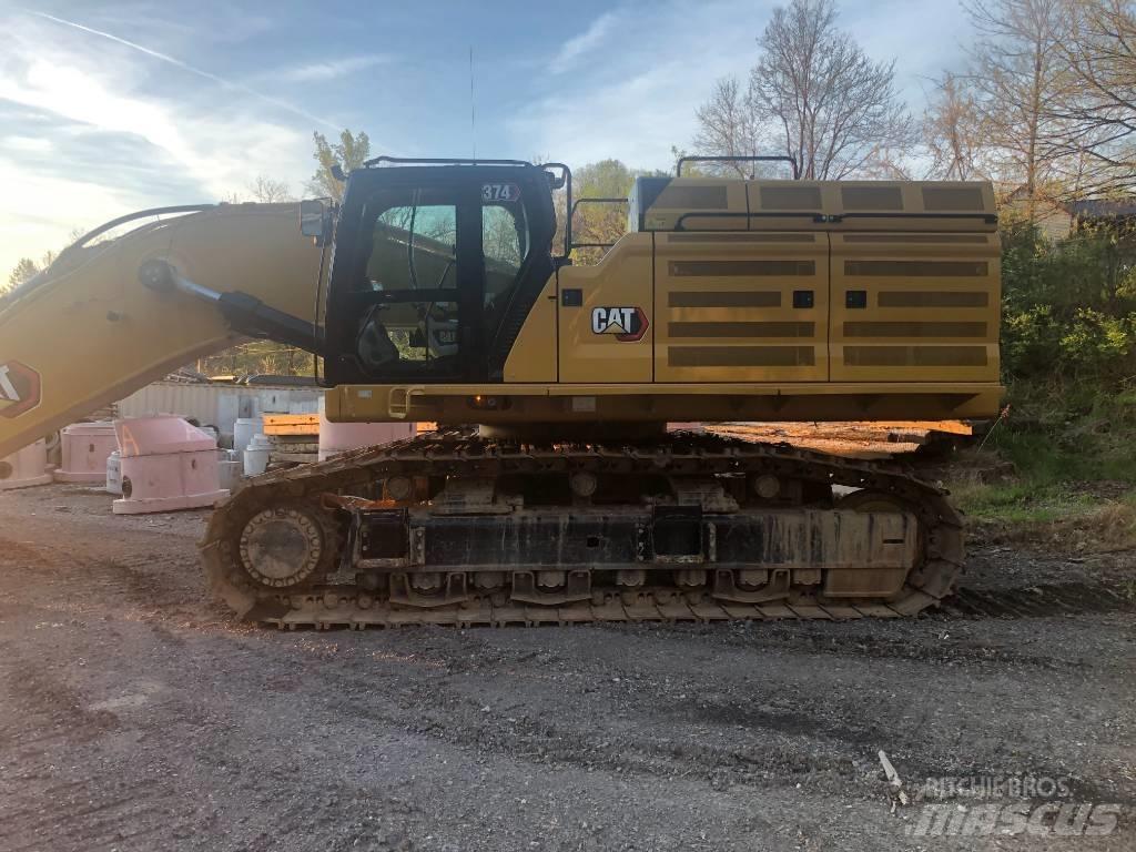 CAT 374 Vikšriniai ekskavatoriai