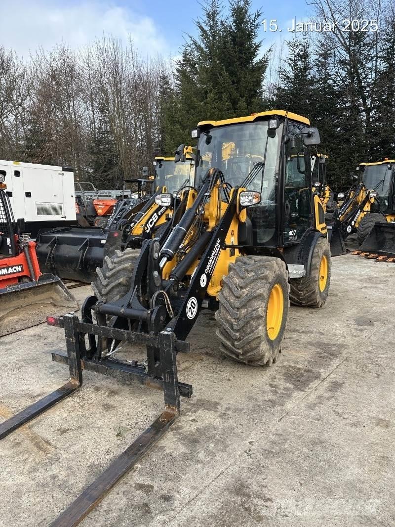 JCB 407 Naudoti ratiniai krautuvai