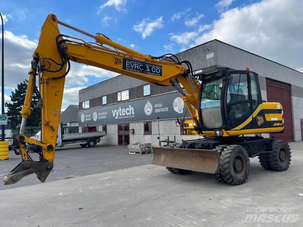JCB JS 145 W Ratiniai ekskavatoriai