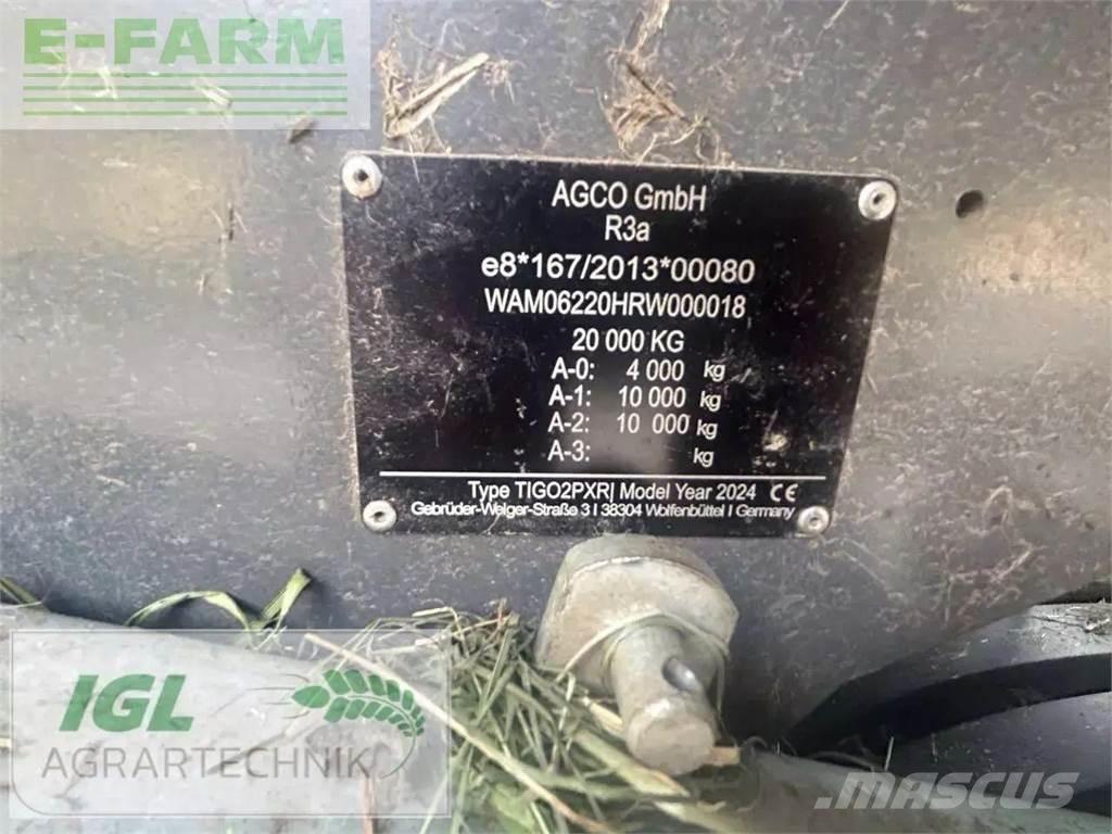 Fendt tigo 60 pr Kitos puspriekabės