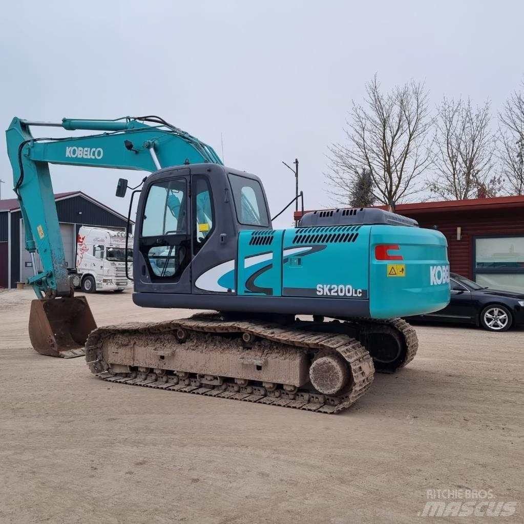 Kobelco SK 200-8 Vikšriniai ekskavatoriai