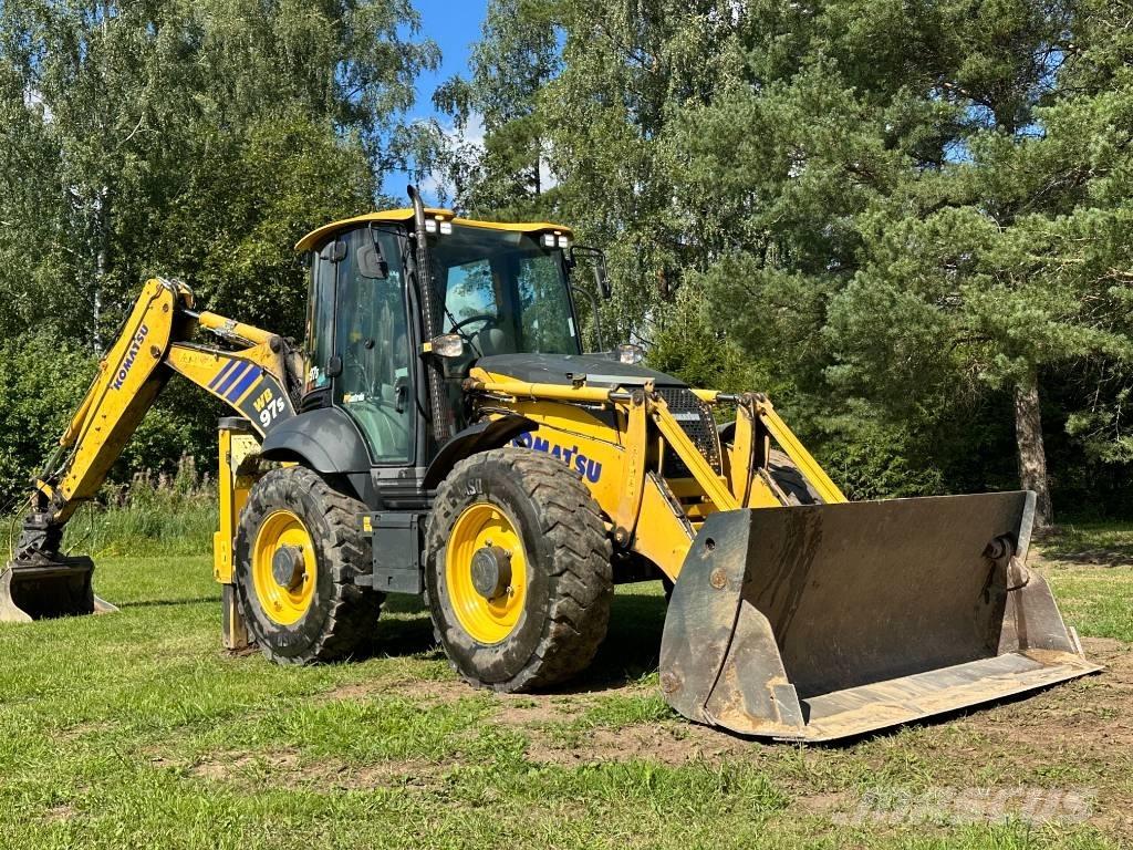 Komatsu WB 97 S-8 Ekskavatoriniai krautuvai