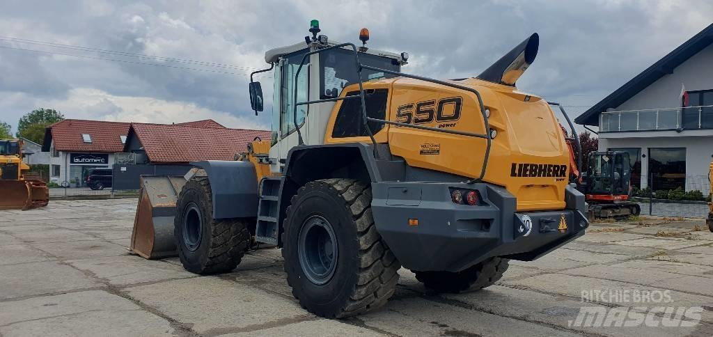Liebherr L 550 Naudoti ratiniai krautuvai