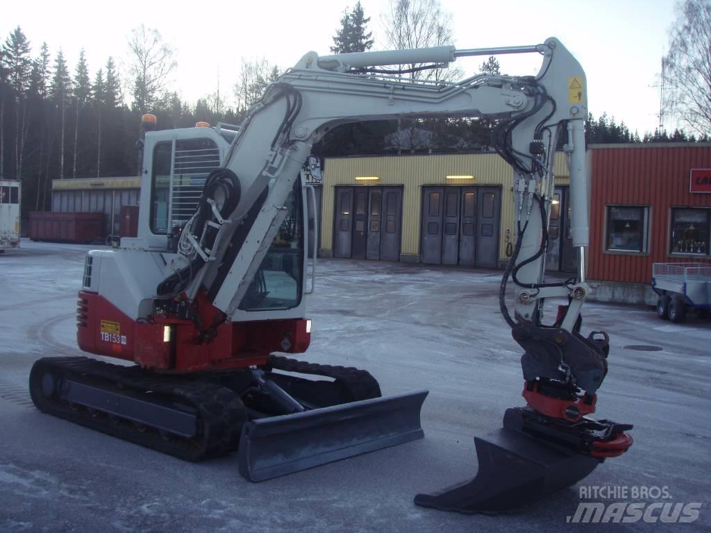 Takeuchi TB153FR Mini ekskavatoriai < 7 t